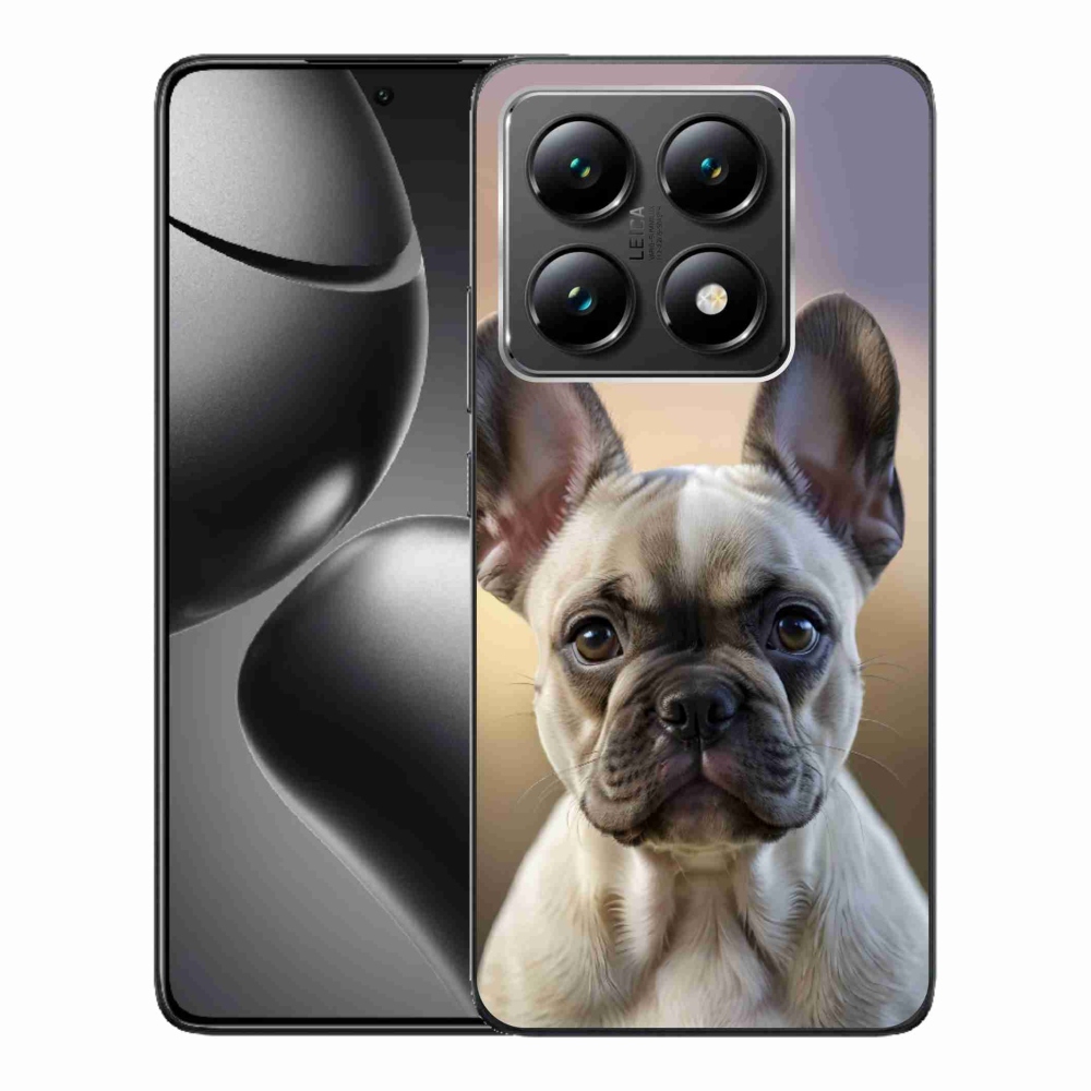 Gél borítás mmCase a Xiaomi 14T-hez - aranyos francia bulldog