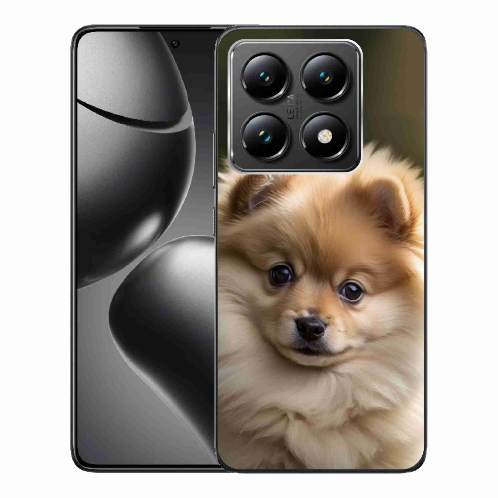 Gél borító mmCase a Xiaomi 14T-hez - aranyos pomerániai 2