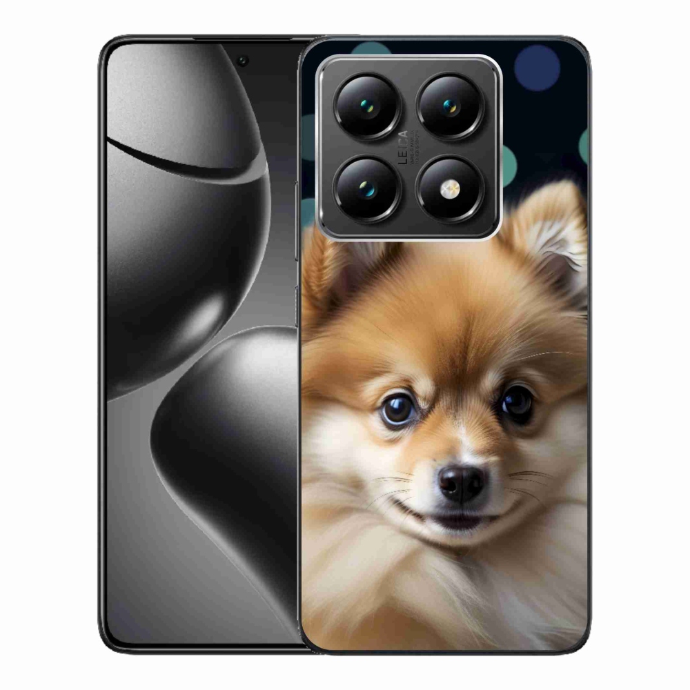 Gél borító mmCase a Xiaomi 14T-hez - aranyos pomerániai