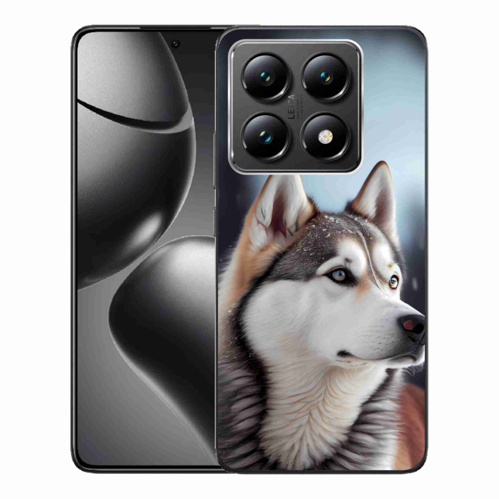Gél borítás mmCase a Xiaomi 14T-hez - Szibériai husky