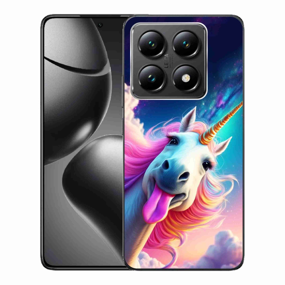 Gél borító mmCase a Xiaomi 14T-hez - őrült egyszarvú