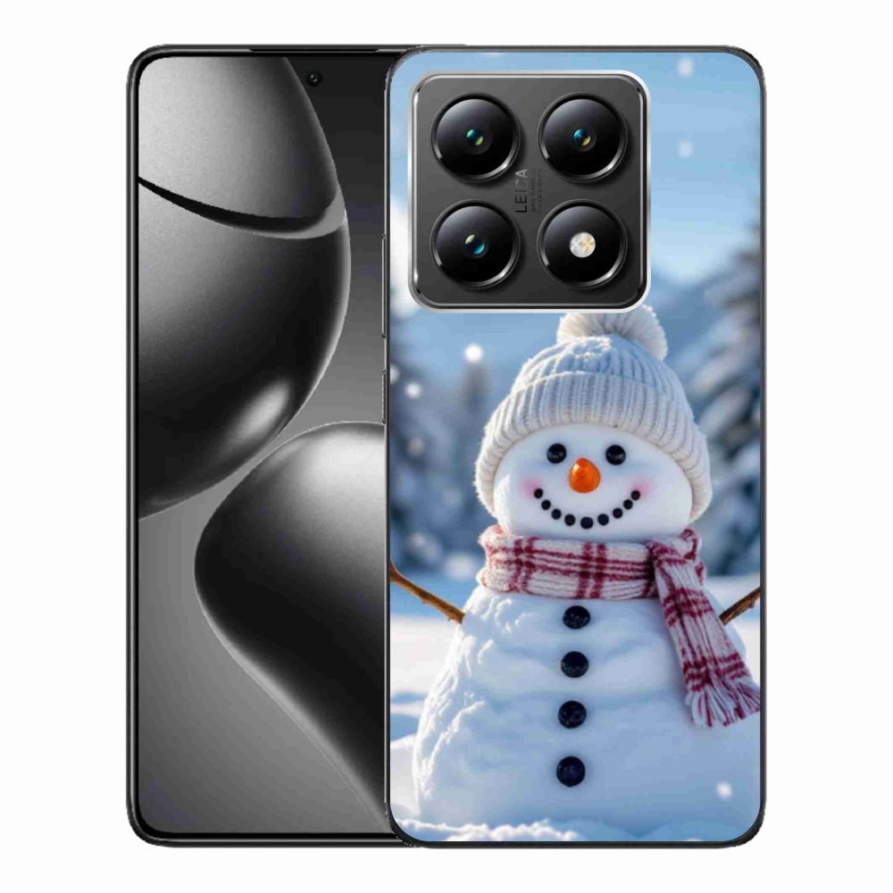 Gél borítás mmCase a Xiaomi 14T-hez - hóember 3