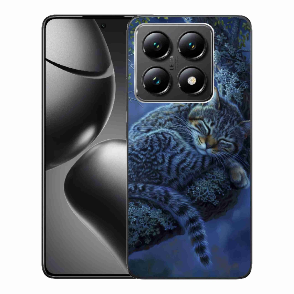 Gél borítás mmCase a Xiaomi 14T-hez - alvó macska