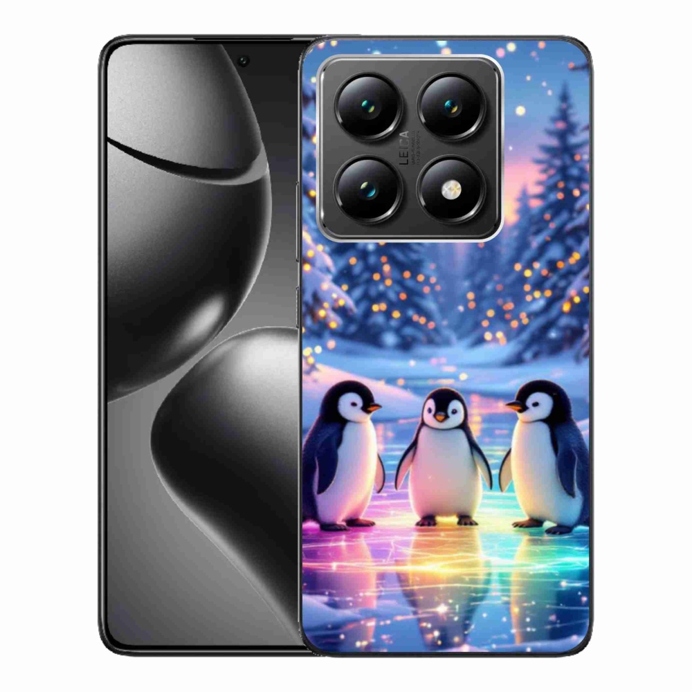 Gél borítás mmCase a Xiaomi 14T-hez - pingvinek
