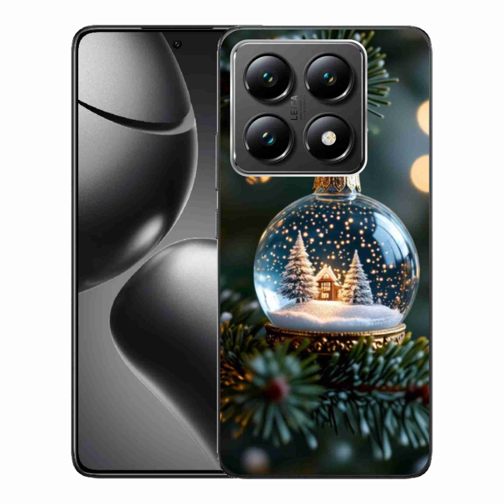 Gél borítás mmCase a Xiaomi 14T-hez - Karácsonyi golyók 2