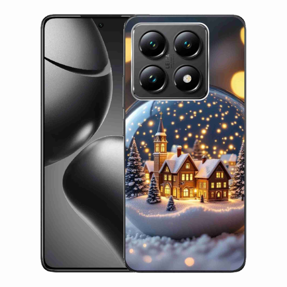 Gél borítás mmCase a Xiaomi 14T-hez - Karácsonyi golyók 4