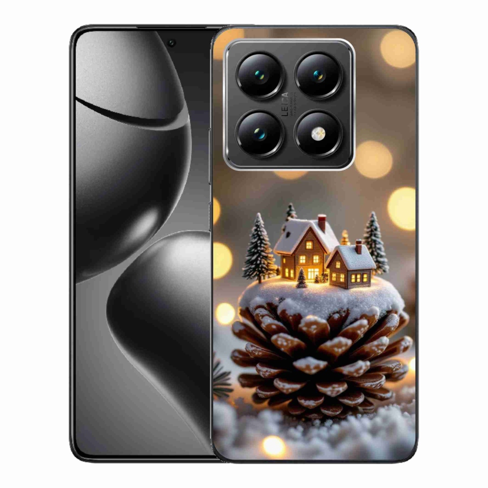 Gél borítás mmCase a Xiaomi 14T-hez - téli falu