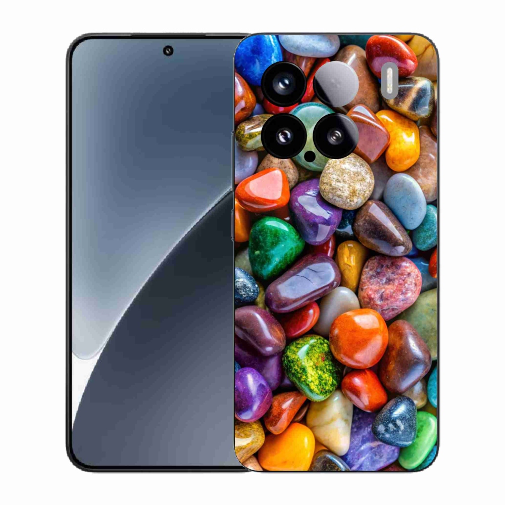 Gél borító mmCase a Xiaomi 15 - színes strasszkövekhez