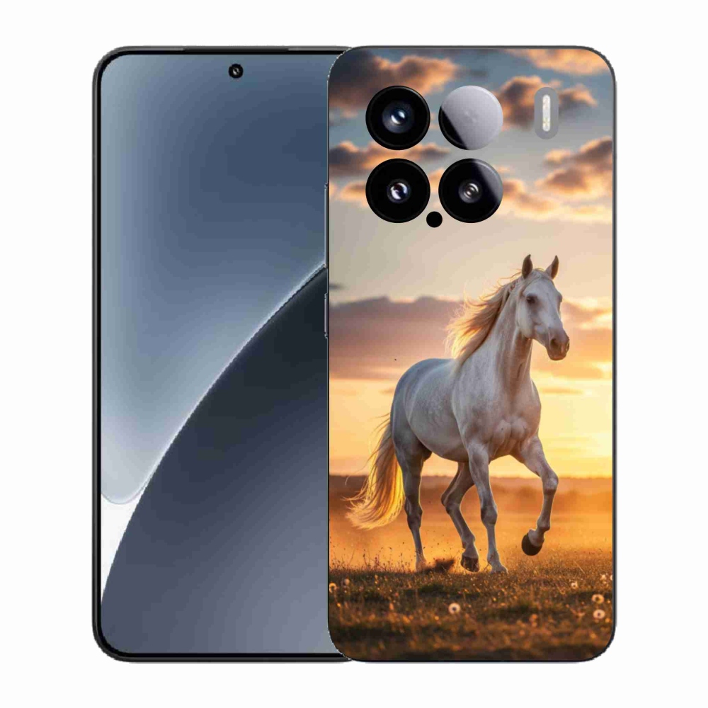Gél borító mmCase a Xiaomi 15 - futó fehér ló 2