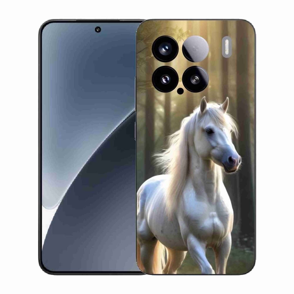 Gél borítás mmCase a Xiaomi 15 - fehér ló 3
