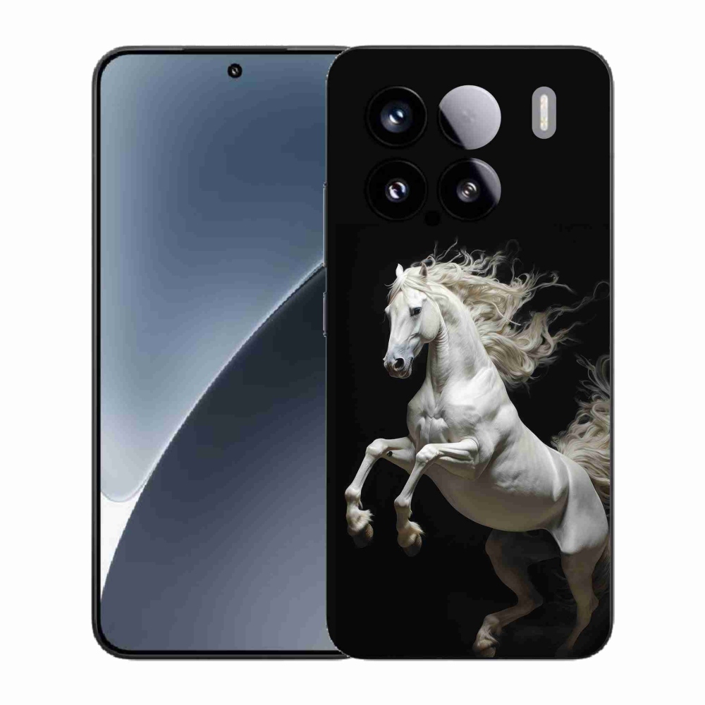 Gél borító mmCase a Xiaomi 15 - fehér ló 4