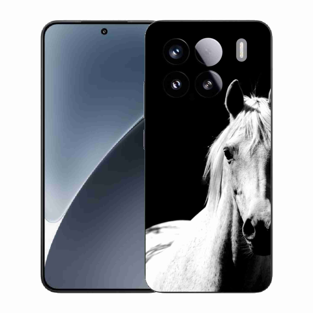 Gél borító mmCase a Xiaomi 15 - fehér ló 5