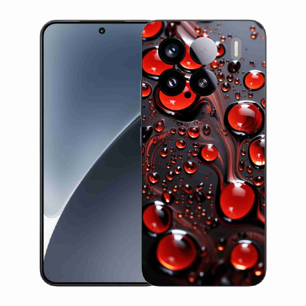 Gél borítás mmCase a Xiaomi 15 - piros csepp 2