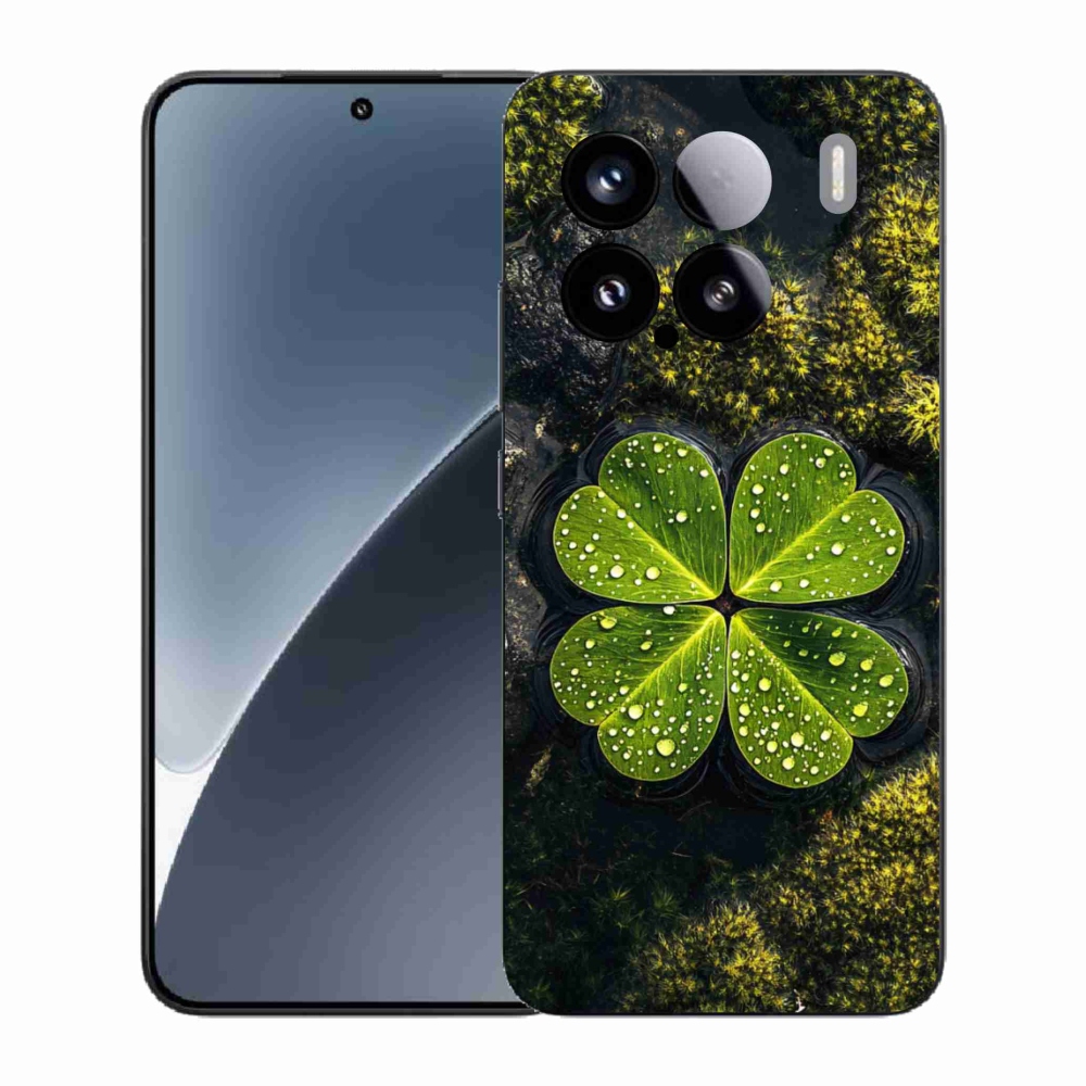 Gél borító mmCase a Xiaomi 15-öshöz - négylevelű lóhere