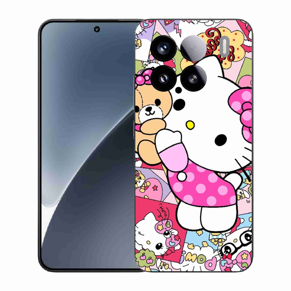 Gél borító mmCase a Xiaomi 15-öshöz - aranyos cica