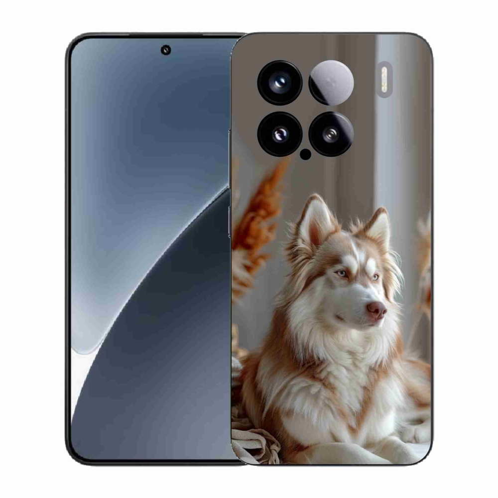 Gél borítás mmCase a Xiaomi 15 - csendes szibériai huskyhoz