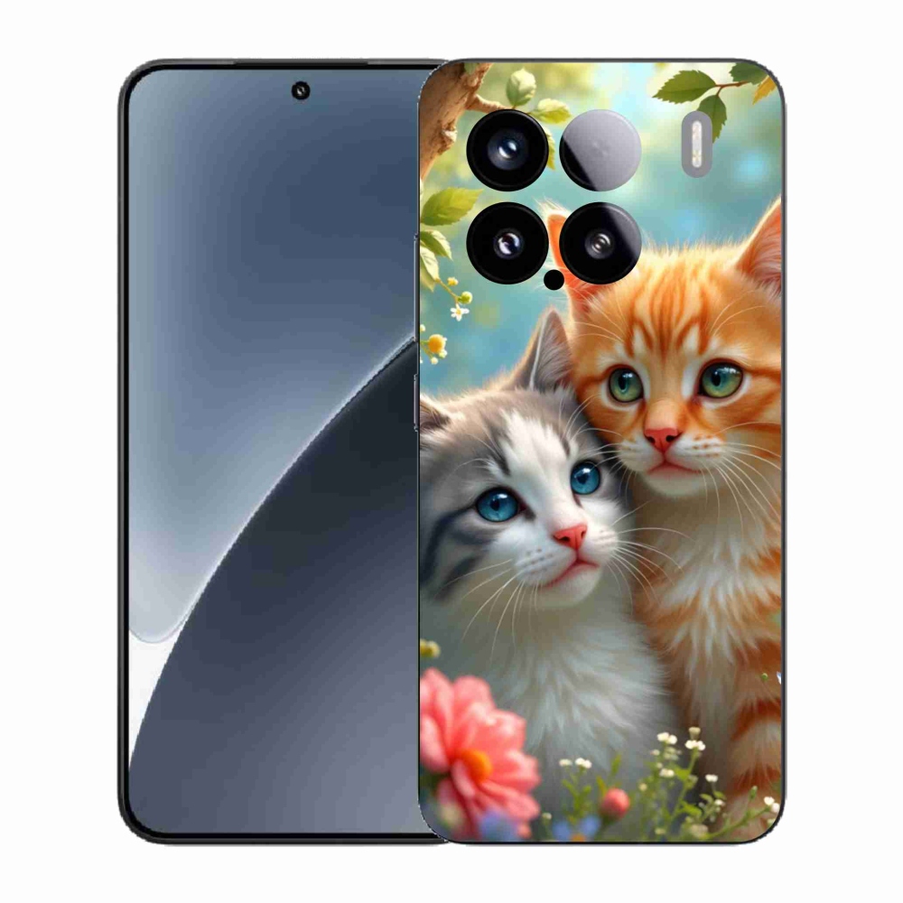 Gél borító mmCase a Xiaomi 15-öshöz - cat love 2
