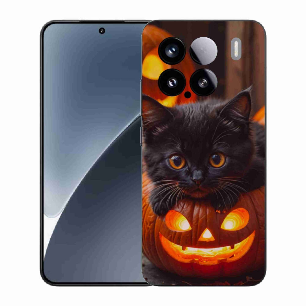 Gél borító mmCase a Xiaomi 15-öshöz - cica és tök