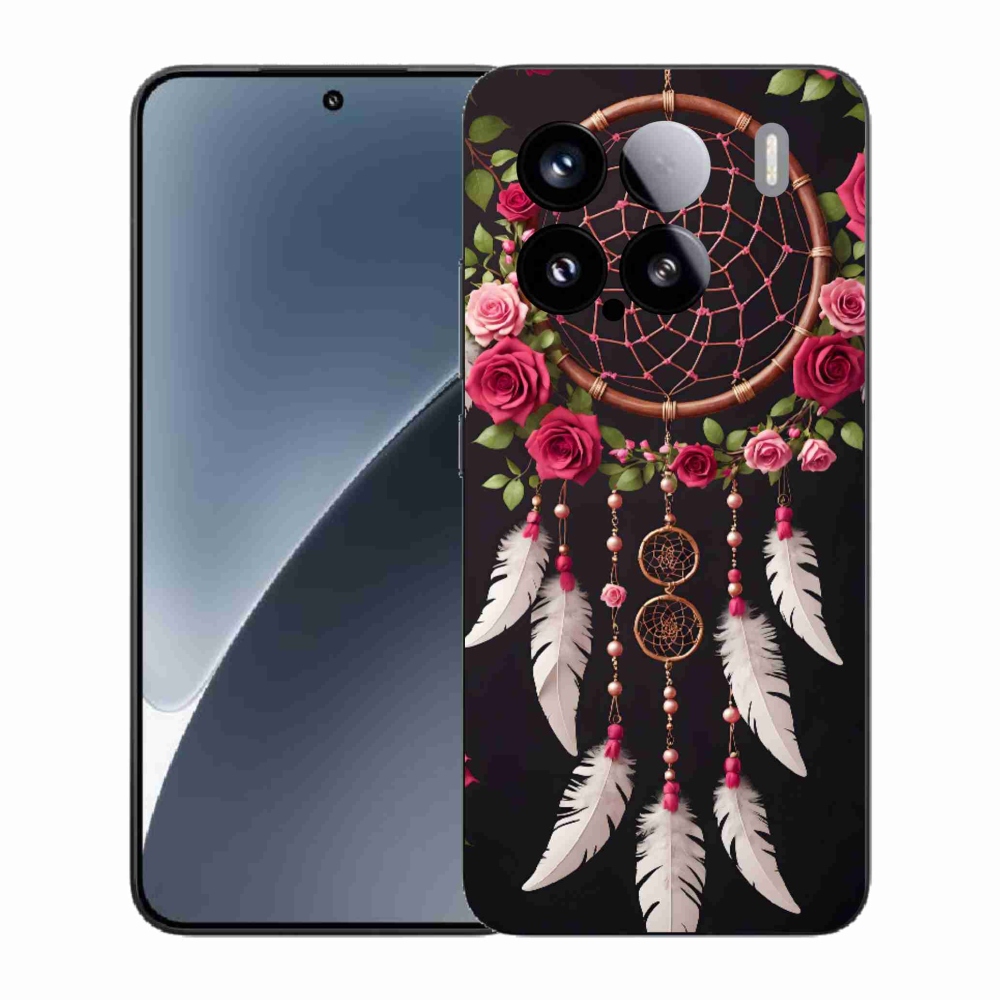 Gél borító mmCase a Xiaomi 15-öshöz - álomfogó rózsákkal