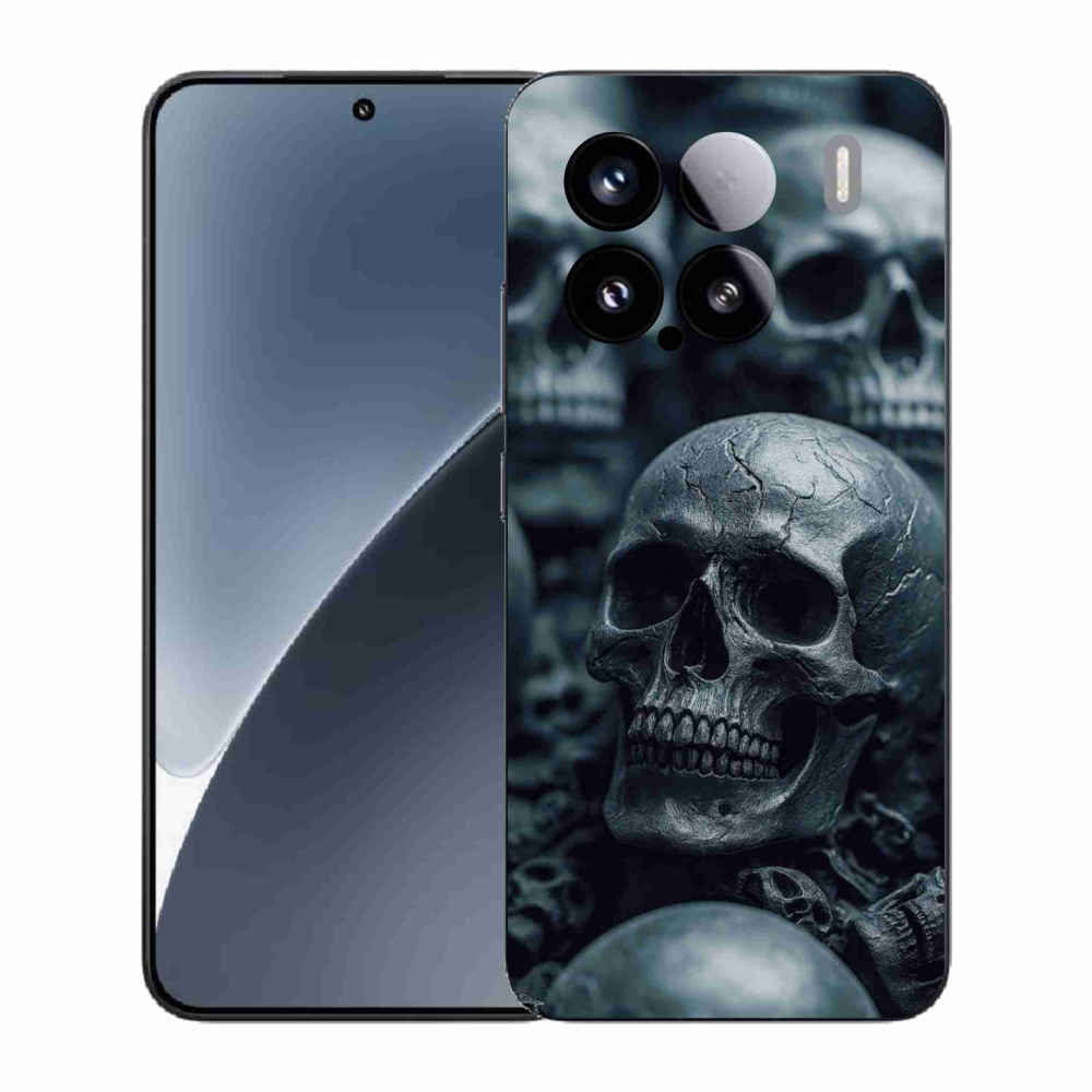Gél borítás mmCase a Xiaomi 15 - skull 2 számára