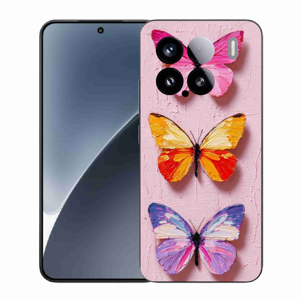 Gél borító mmCase a Xiaomi 15 - pillangó szentháromsághoz