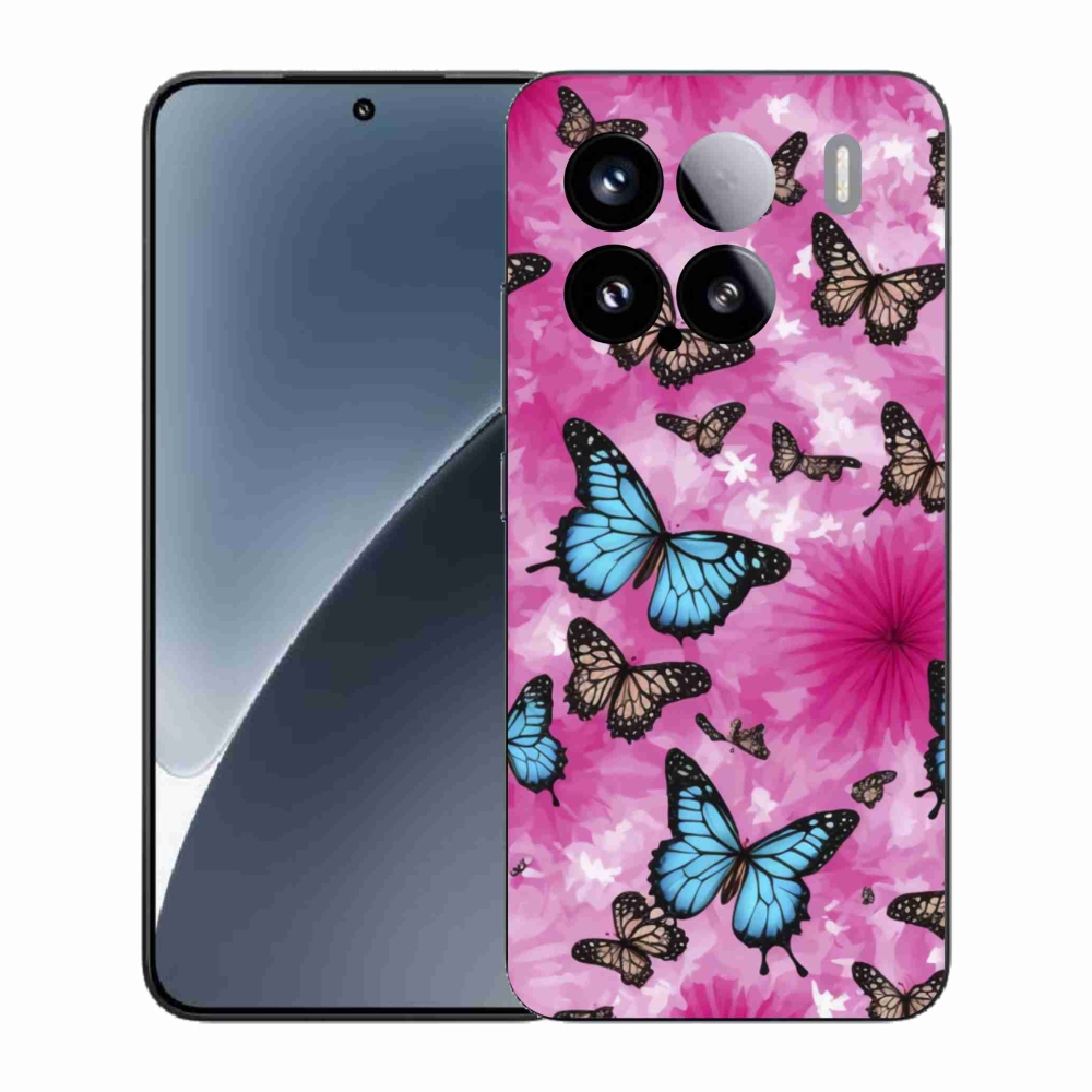 Gél borítás mmCase a Xiaomi 15-öshöz - pillangókert