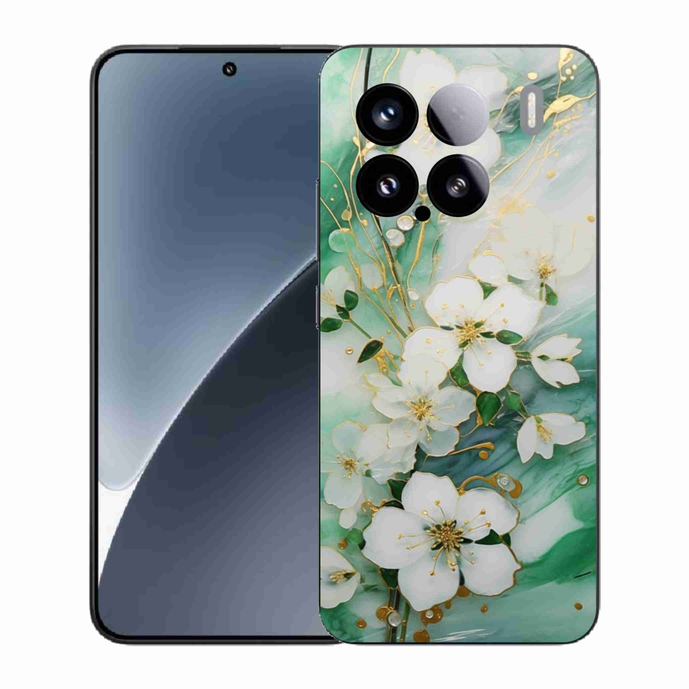 Gél borító mmCase a Xiaomi 15-hez - finom virágok