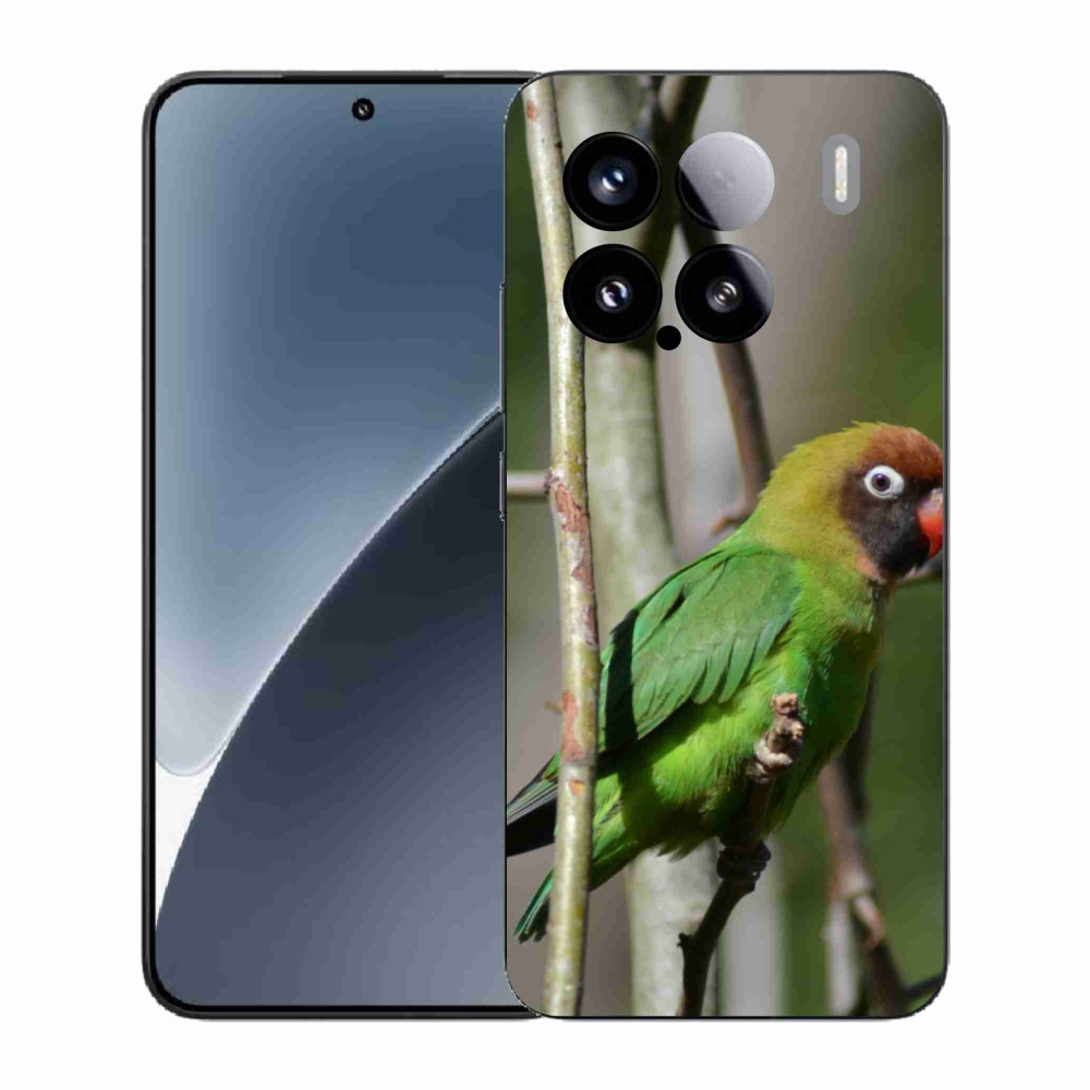 Gél borító mmCase a Xiaomi 15-hez - papagáj agapornis