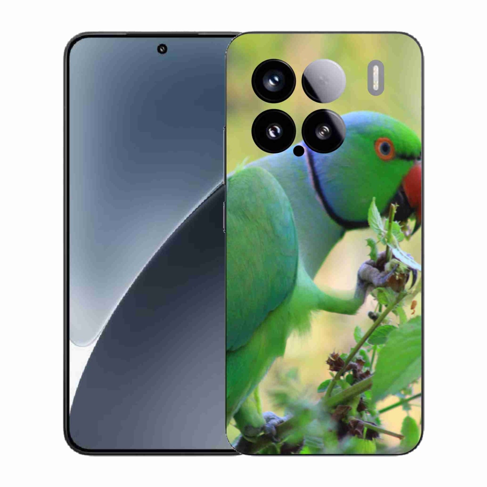 Gél borítás mmCase a Xiaomi 15-hez - papagáj alexandr