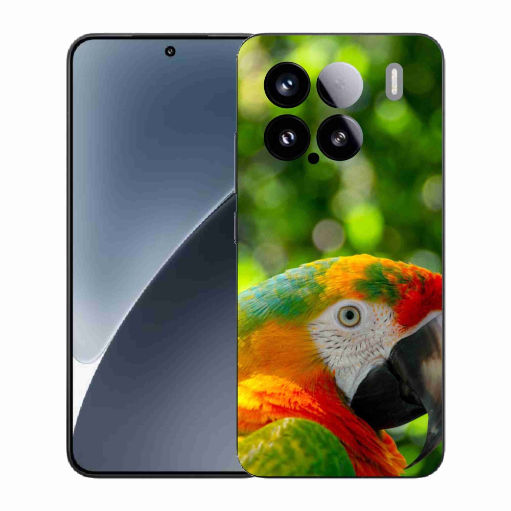 Gél borítás mmCase a Xiaomi 15 - papagáj ara 3 számára