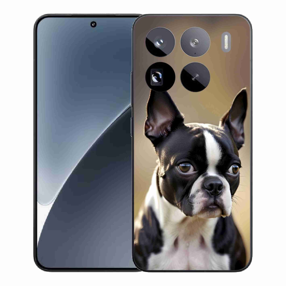 Gél borítás mmCase a Xiaomi 15 Pro készülékhez - Boston Terrier