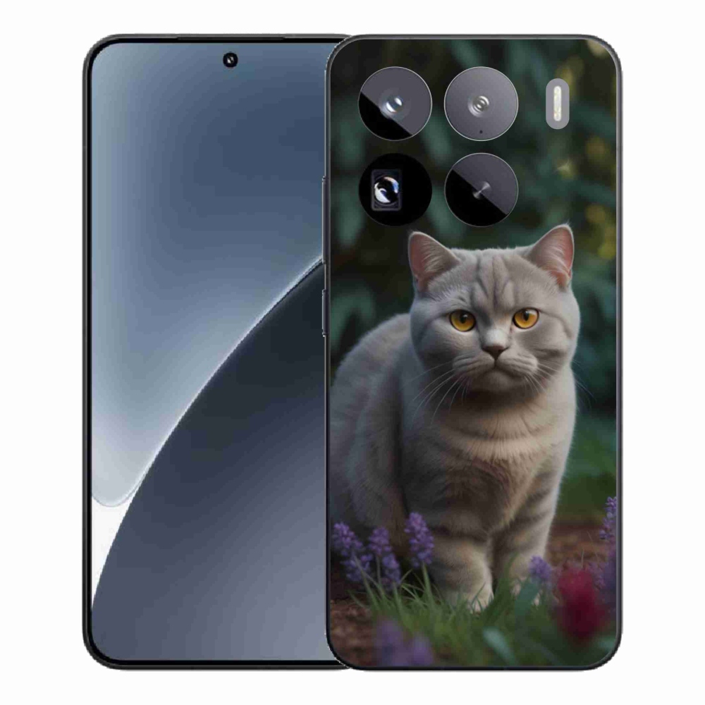 Gél borítás mmCase a Xiaomi 15 Pro-hoz - brit macska