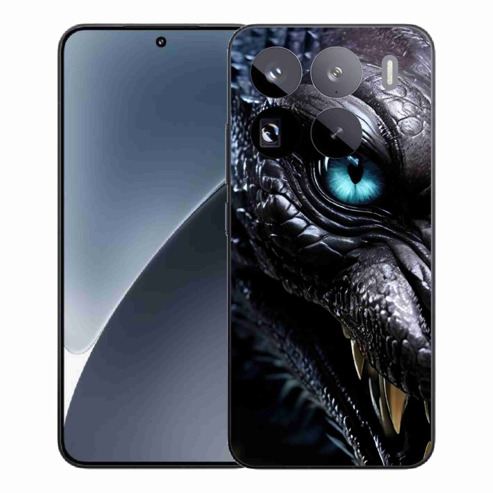 Gél borítás mmCase a Xiaomi 15 Pro számára - sárkány nézet
