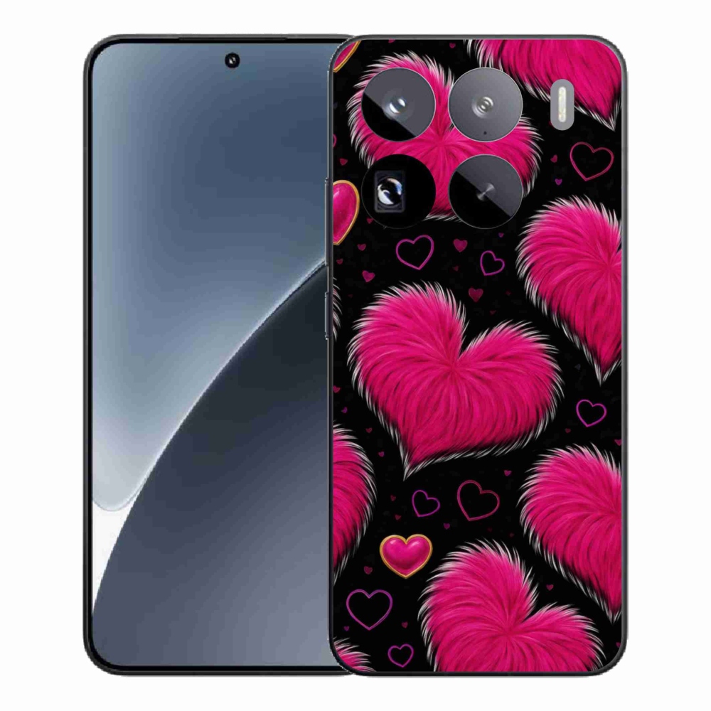 Gél borítás mmCase a Xiaomi 15 Pro számára - puha szív