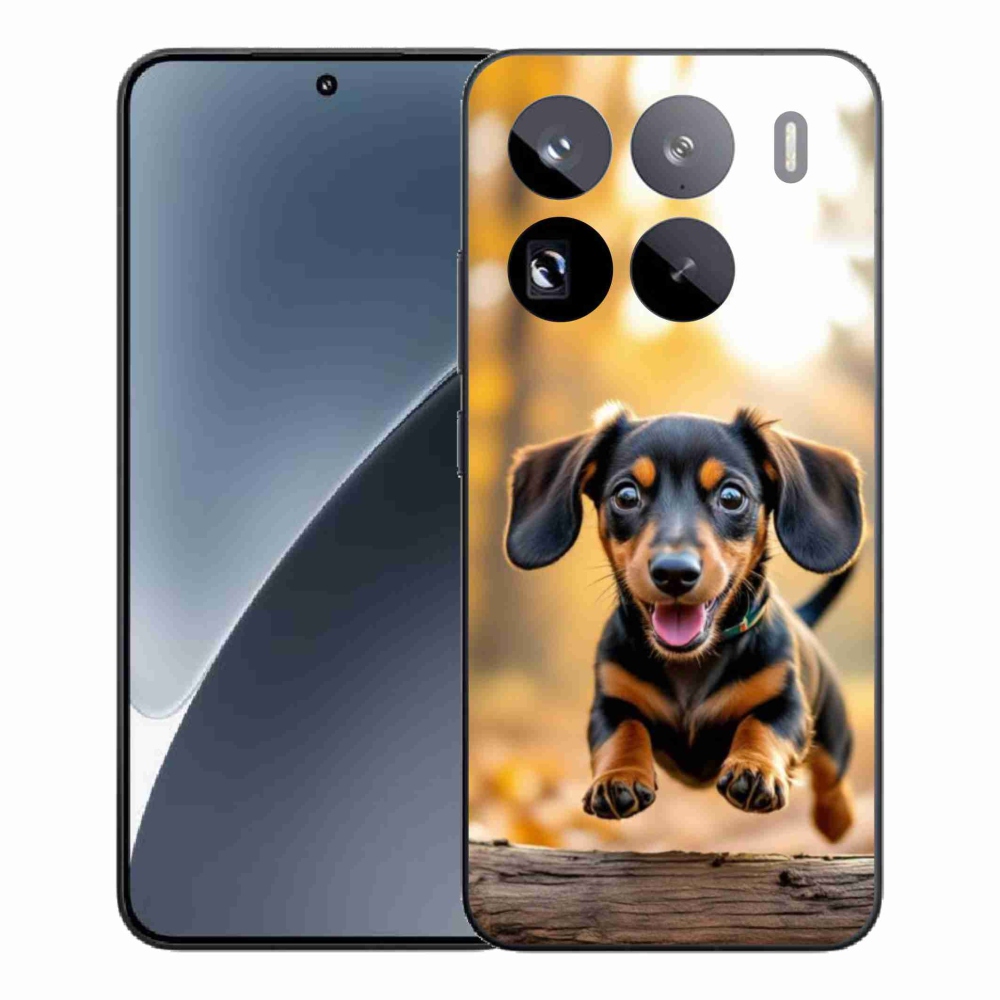 Gél borítás mmCase a Xiaomi 15 Pro-hoz - tacskó 2