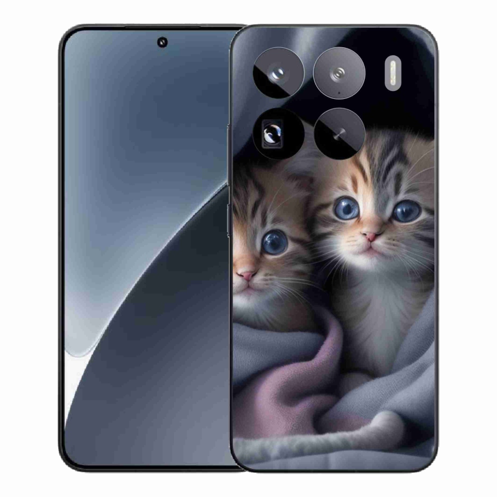 Zselés borítás mmCase a Xiaomi 15 Pro - cat duo 2 számára