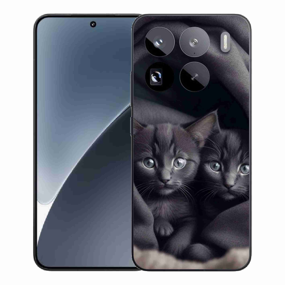 Gél borítás mmCase a Xiaomi 15 Pro-hoz - cat duo