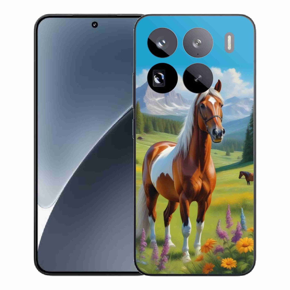 Gél borítás mmCase a Xiaomi 15 Pro-hoz - ló a réten