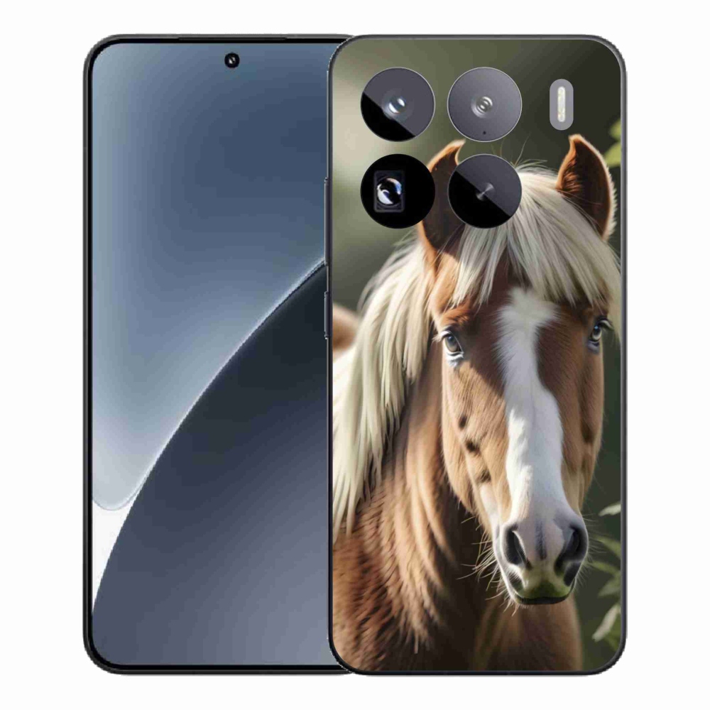 Gél borítás mmCase a Xiaomi 15 Pro-hoz - ló könnyű sörénnyel
