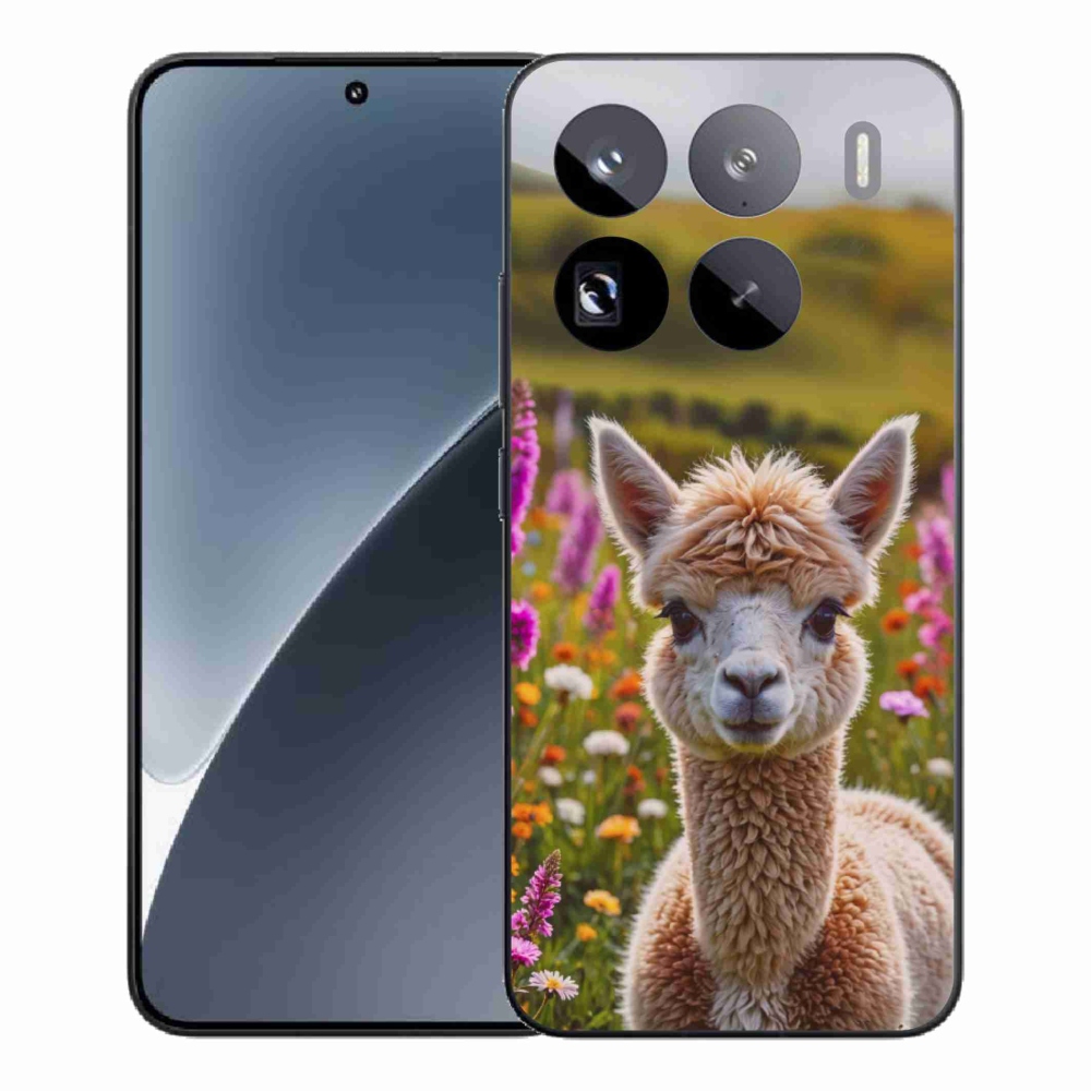 Gél borítás mmCase a Xiaomi 15 Pro számára - láma a réten