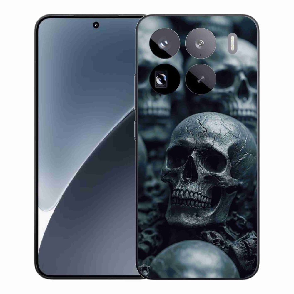 Zselés borítás mmCase a Xiaomi 15 Pro-hoz - koponya 2