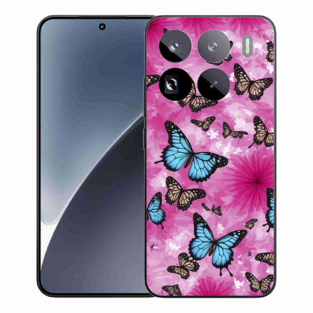 Gél borítás mmCase a Xiaomi 15 Pro számára - pillangókert