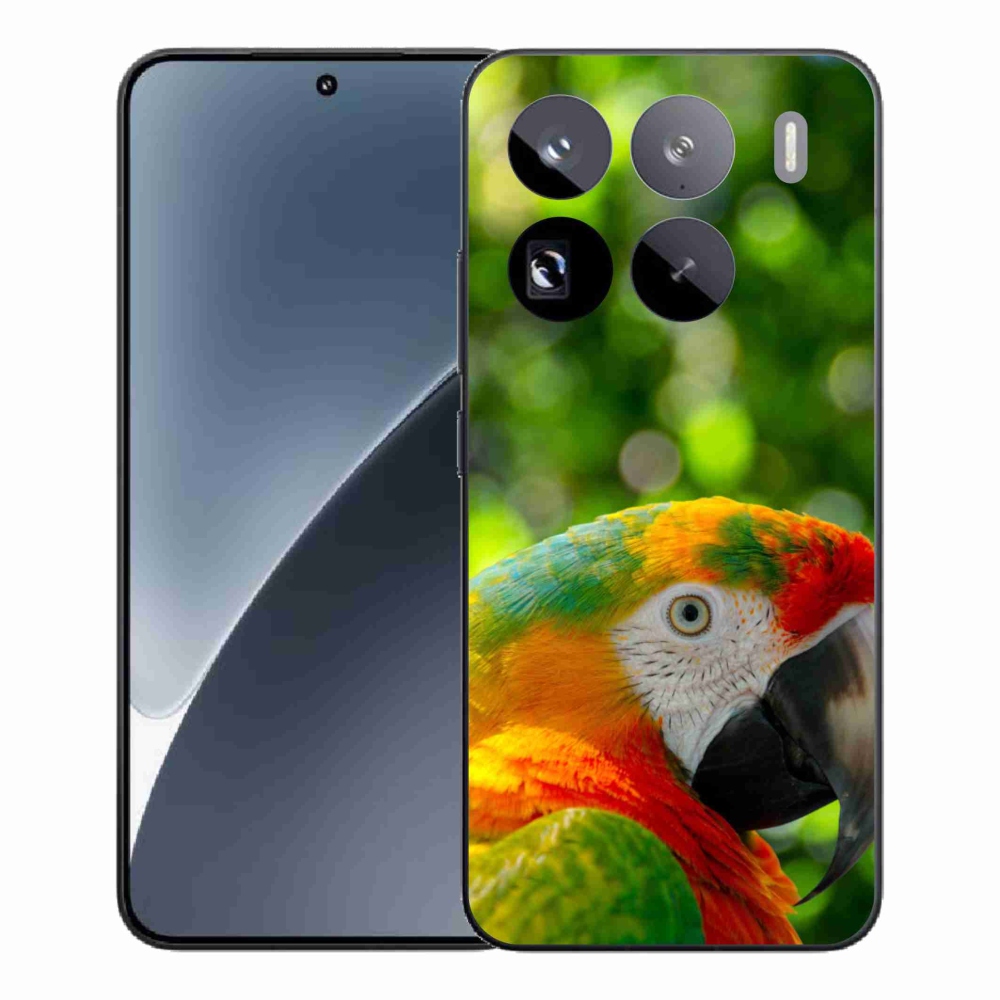 Gél borítás mmCase a Xiaomi 15 Pro-hoz - papagáj ara 3