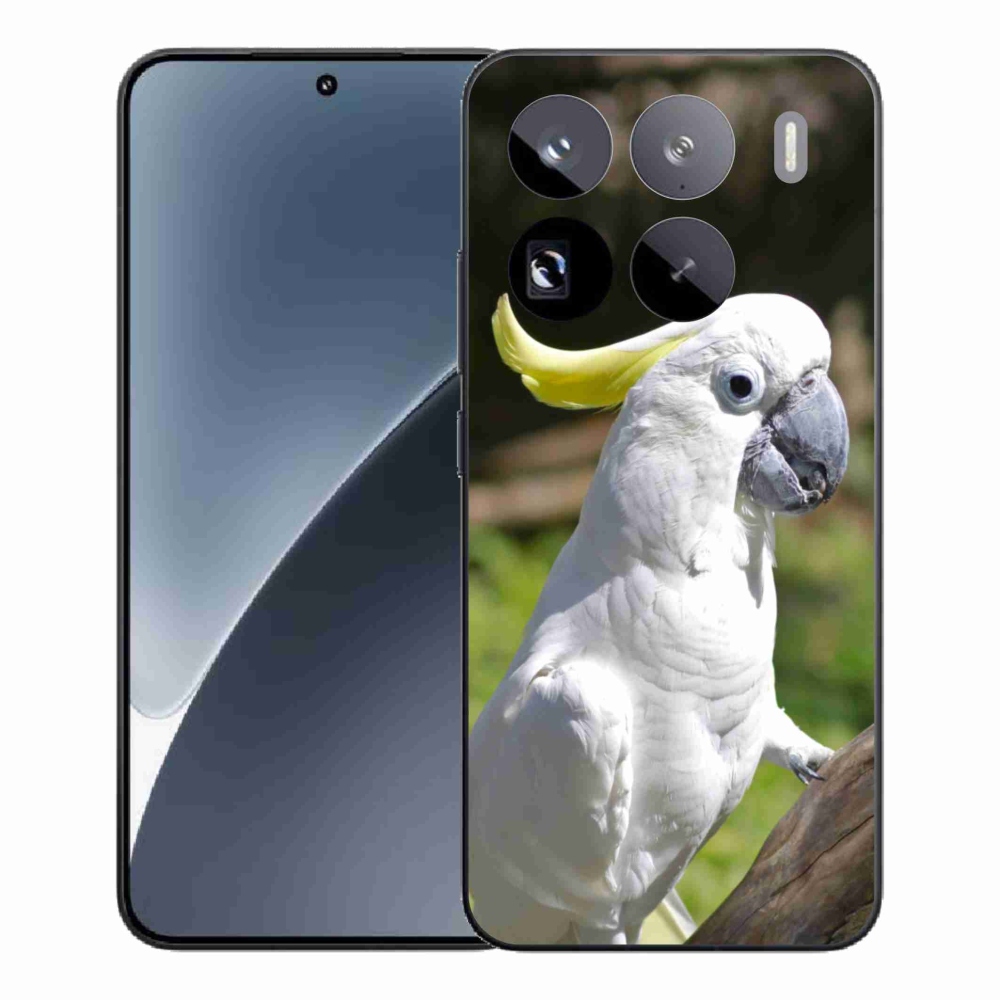 Gél borítás mmCase a Xiaomi 15 Pro számára - papagáj kakadu 2