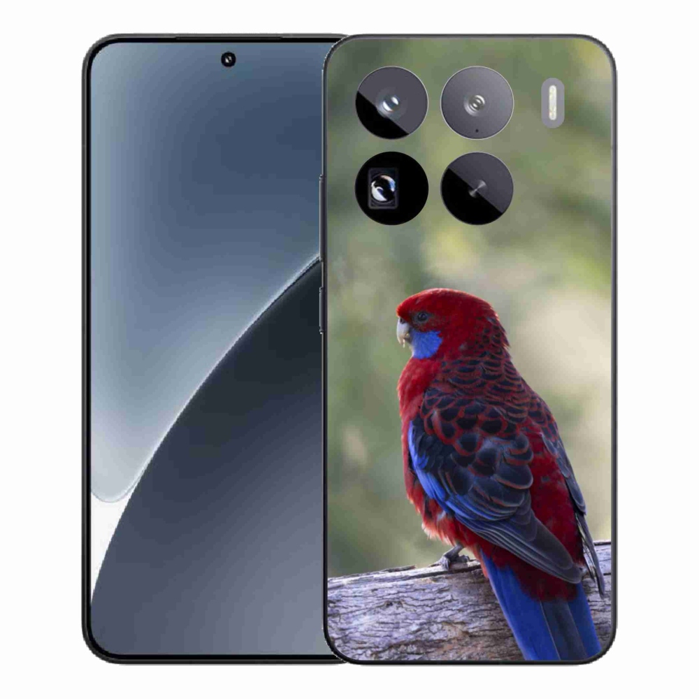 Gél borítás mmCase a Xiaomi 15 Pro-hoz - papagáj rosela