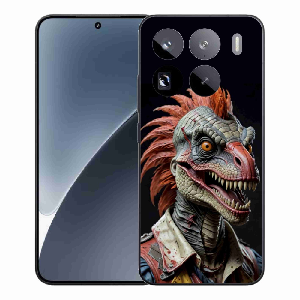 Gél borítás mmCase a Xiaomi 15 Pro-hoz - punk dinoszaurusz