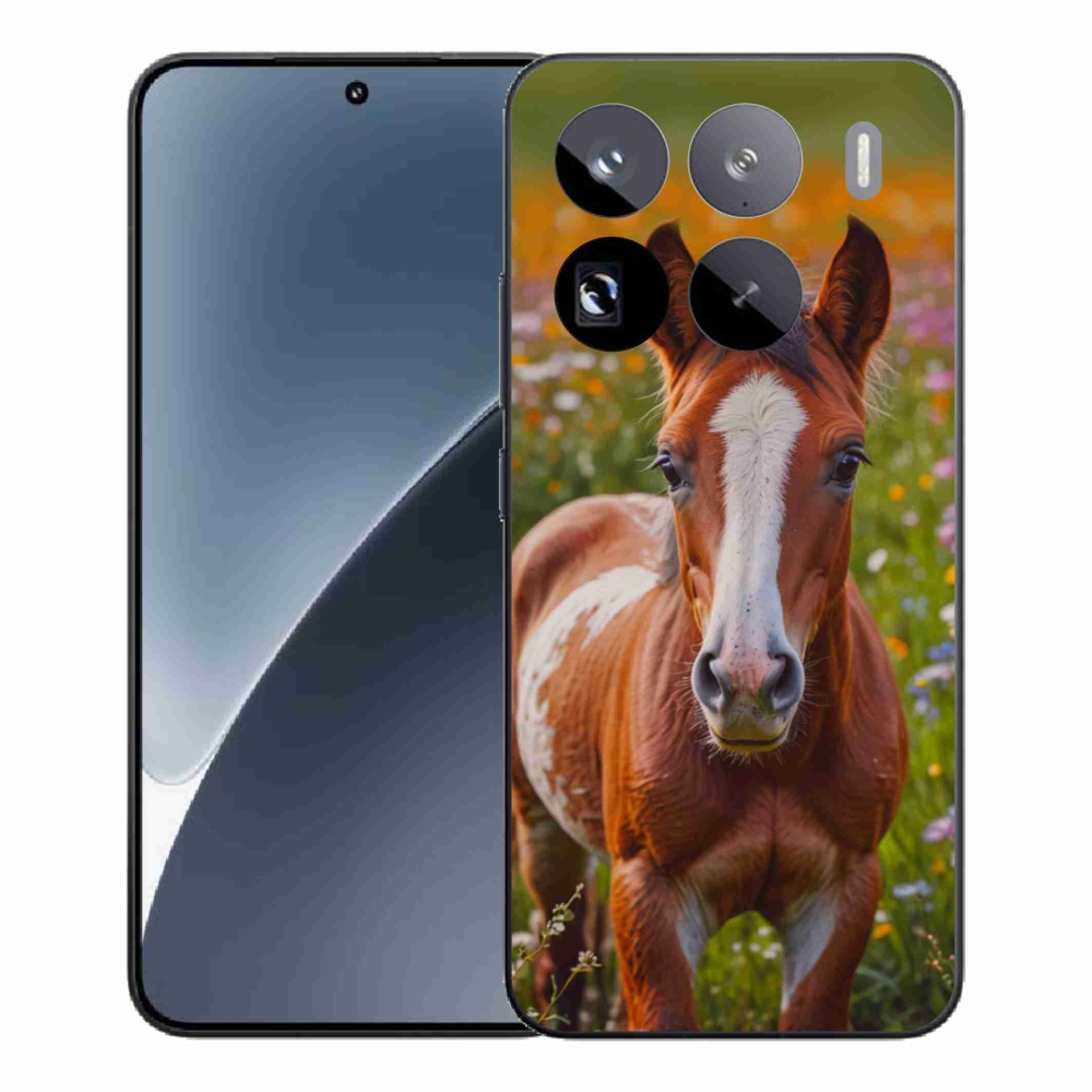 Gél borítás mmCase a Xiaomi 15 Pro számára - aranyos csikó