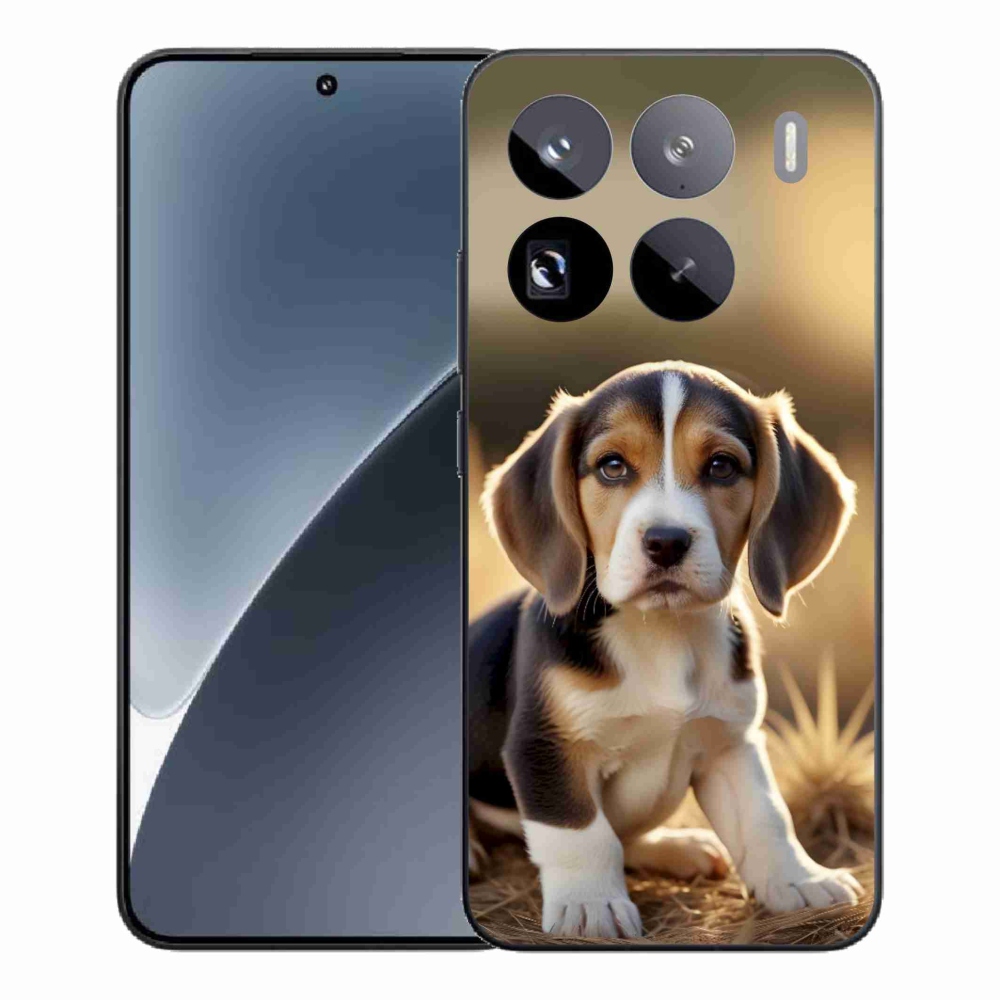 Gél borítás mmCase a Xiaomi 15 Pro számára - aranyos beagle
