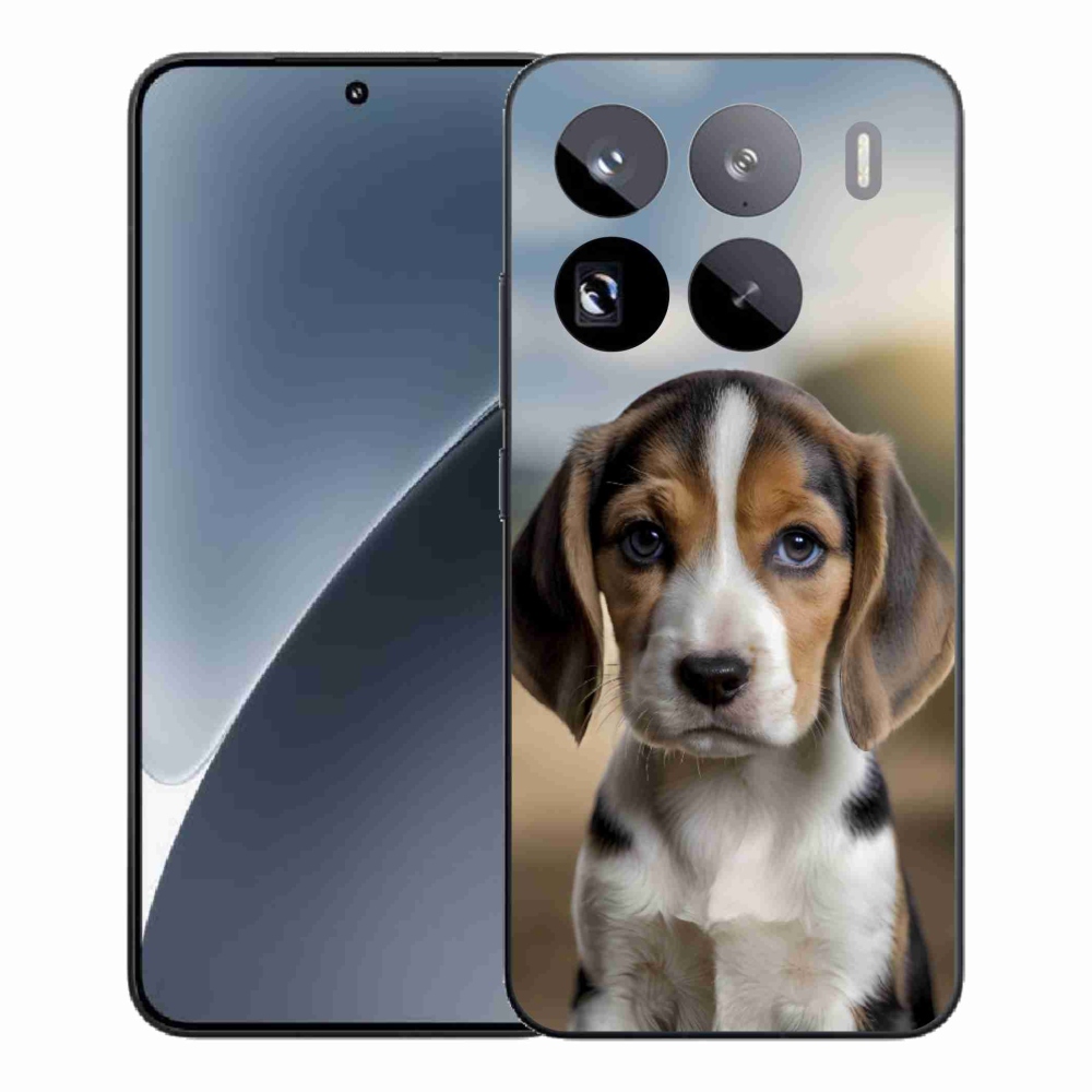 Gél borítás mmCase a Xiaomi 15 Pro számára - aranyos beagle
