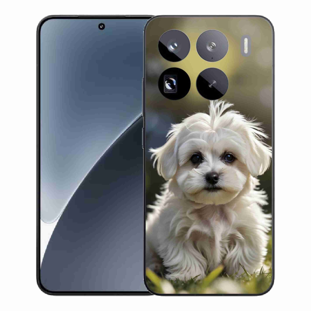 Gél borítás mmCase a Xiaomi 15 Pro-hoz - aranyos máltai kutya